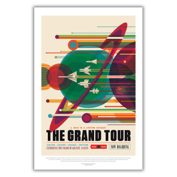 The Grand Tour - NASA JPL Poster