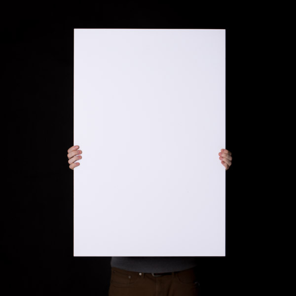 24x36 Standard White Backer Board